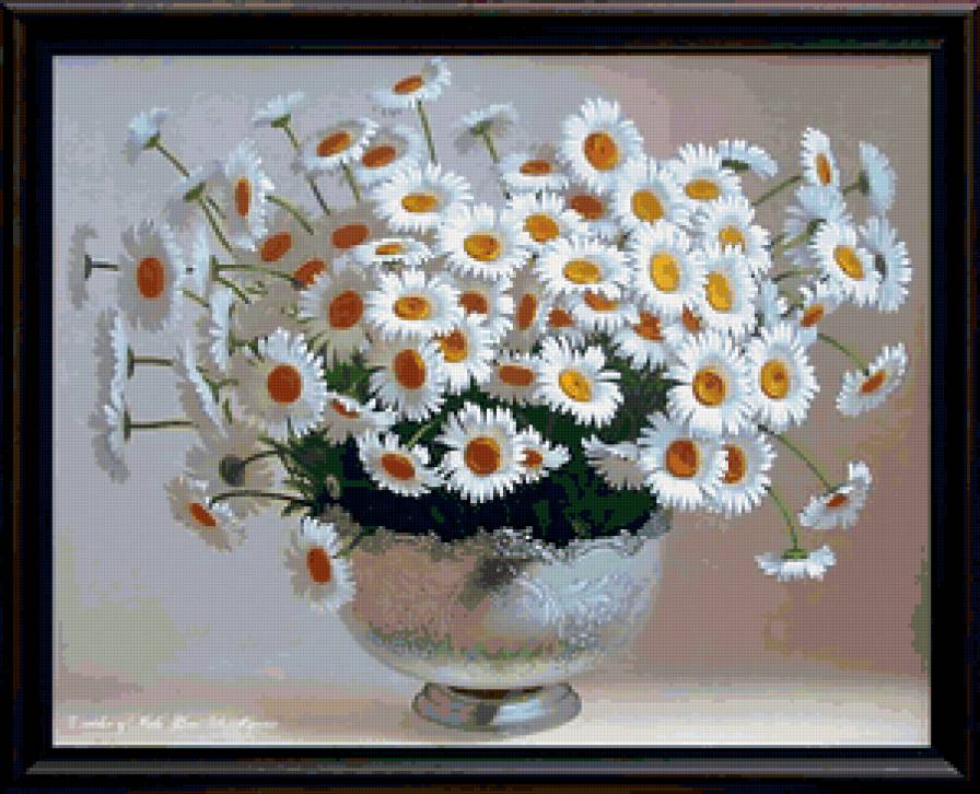 Ромашки - предпросмотр