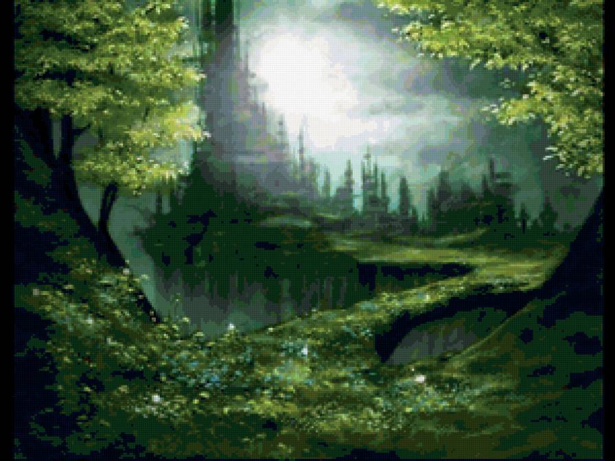 №337397 - лес, пейзаж, природа - предпросмотр