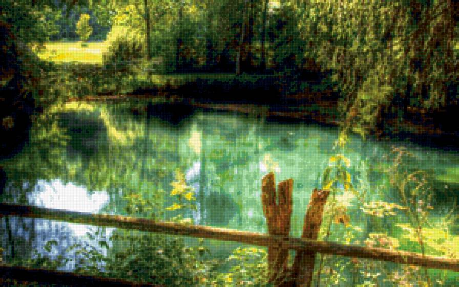 №337410 - природа, вода, пейзаж, лес - предпросмотр