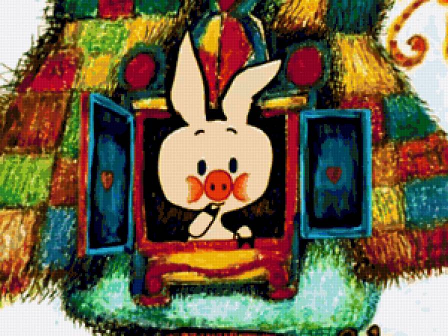 Пятачок - персонаж, детское, советское - предпросмотр