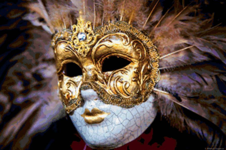 Венецианская маска - венецианская маска маскарад маски - предпросмотр