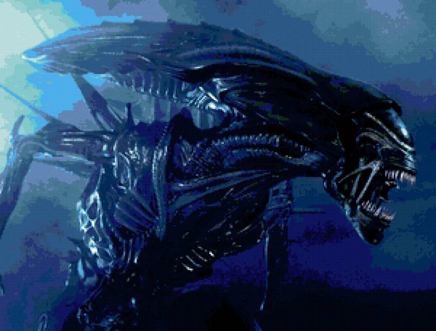 Чужой из фильма королева - ужасы, чужой, чудище - предпросмотр