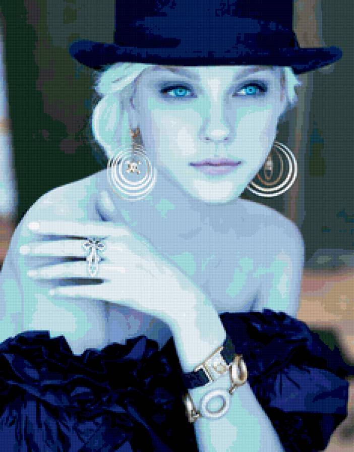 красивая девушка в шляпе - шляпка, девушка - предпросмотр