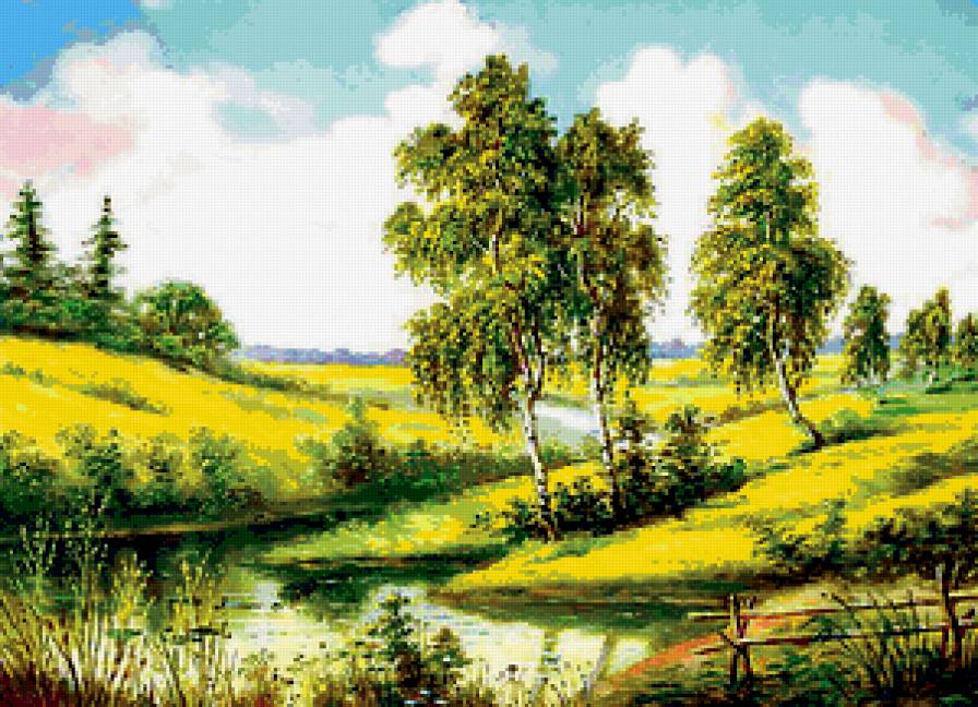 Родная природа - пейзаж - предпросмотр