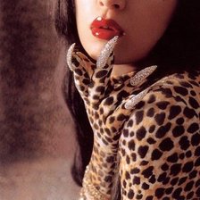 Схема вышивки «Девушка»