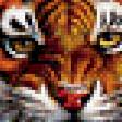 Предпросмотр схемы вышивки «тигр 1» (№338122)