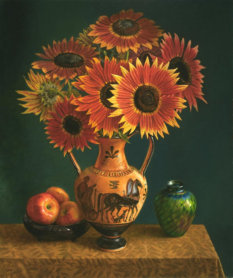 Цветочное настроение - натюрморт - оригинал