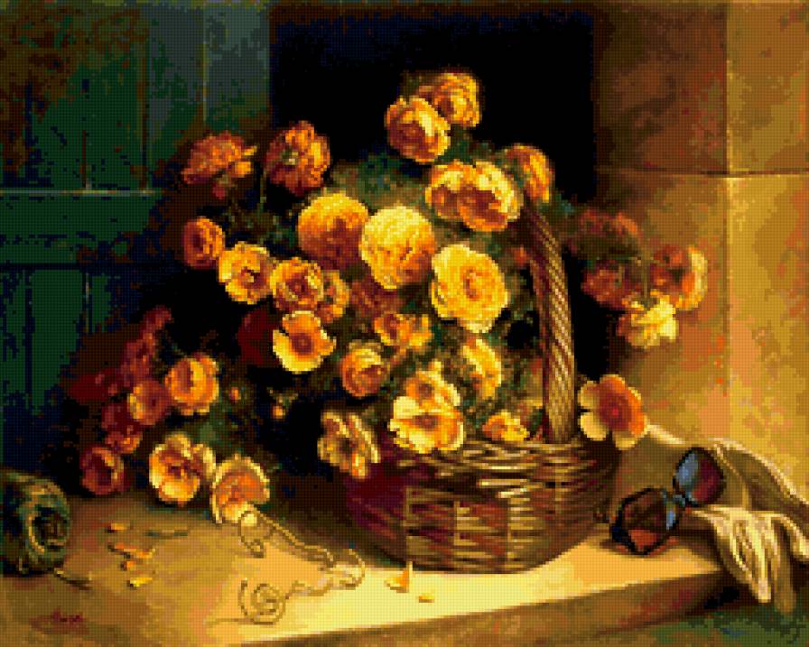 Жаркий полдень - натюрморт - предпросмотр