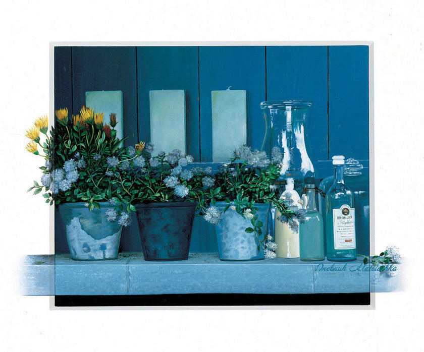 Цветочное настроение - натюрморт - оригинал