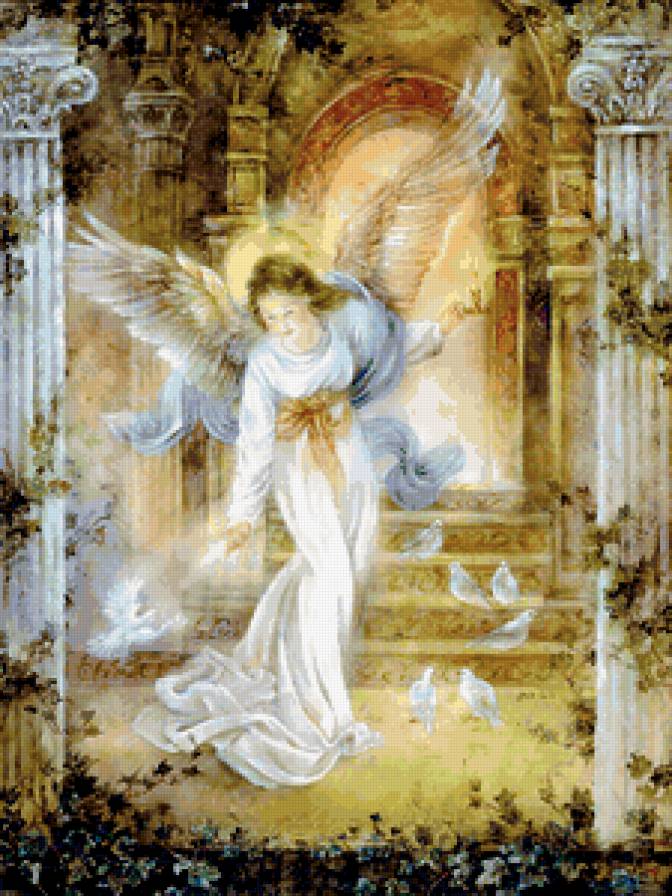 Храни мой дом от всяких бед... - красота, ангел - предпросмотр