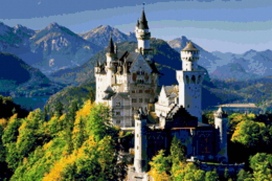 замък "Нойшвайнщайн" - замък - предпросмотр