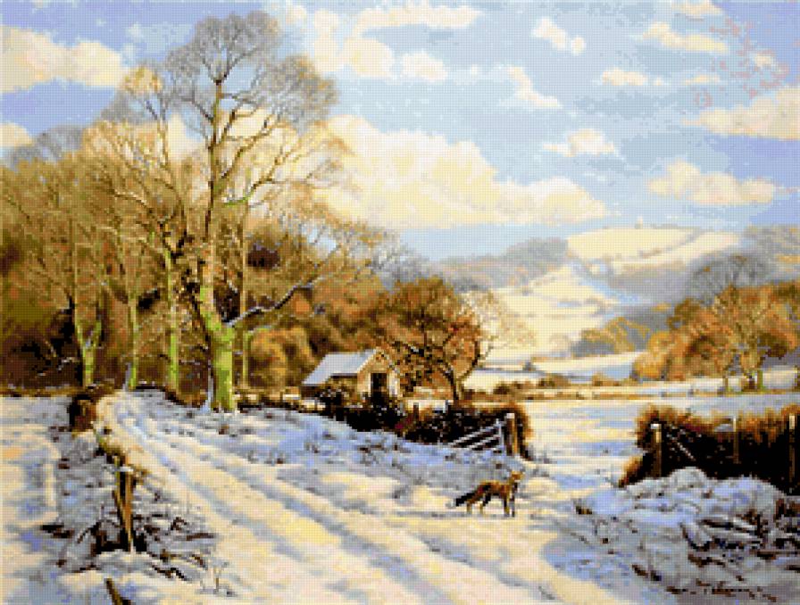 Пейзажи Тони Вудинга - пейзаж, сельский пейзаж, тони вудинг - предпросмотр