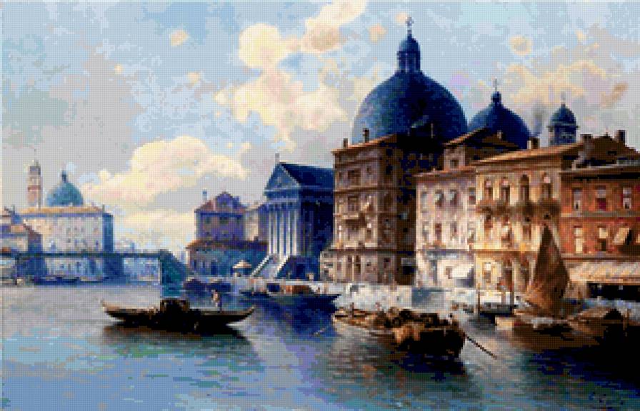 Венеция Карла Кауфмана. - венеция, городской пейзаж, карл кауфман - предпросмотр