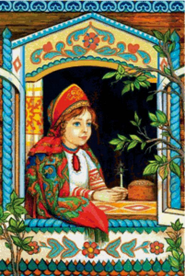 у окна - женский образ - предпросмотр