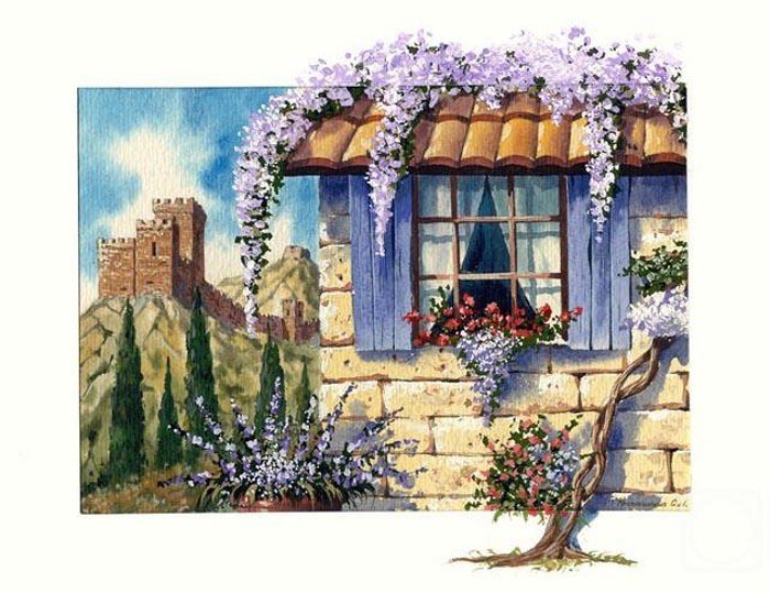 Судакская крепость - пейзаж - оригинал