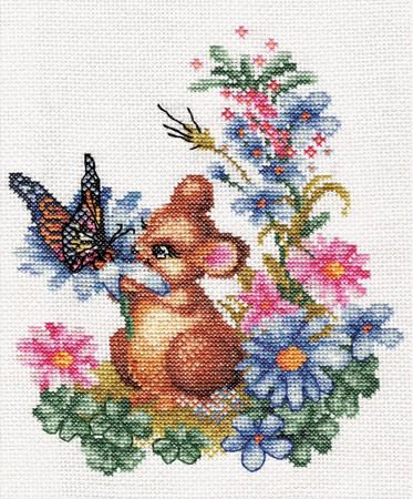 №339262 - растения, мышка, цветы, детям - оригинал