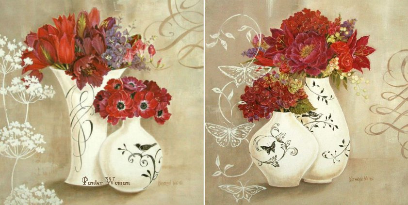 Цветочная фантазия - красота, цветы - оригинал