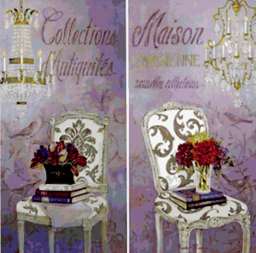 винтаж. - цветы., винтаж - предпросмотр