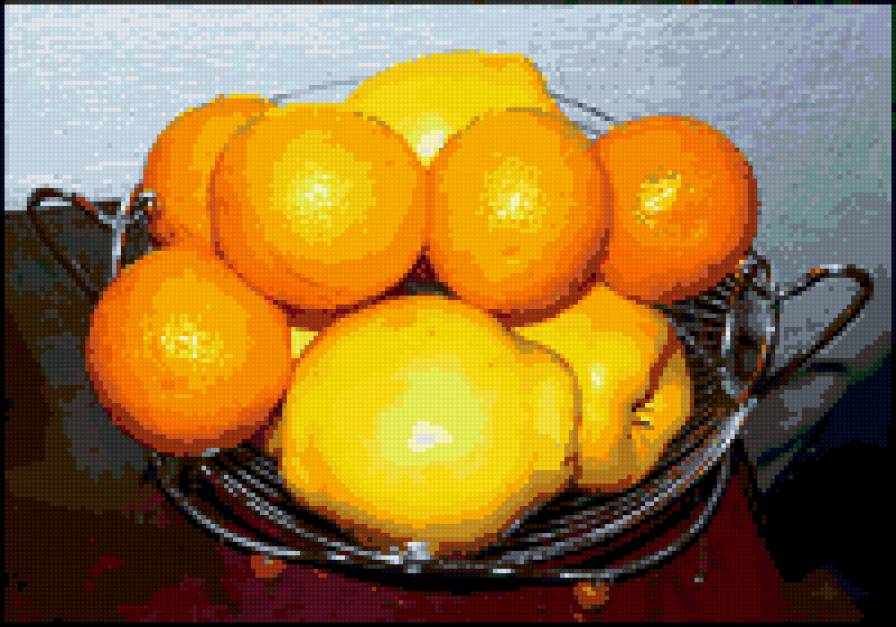 Айва и апельсины - фрукты, апельсины, на кухню, натюрморт, айва - предпросмотр