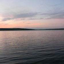 Схема вышивки «закат»