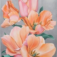 Схема вышивки «Цветы»