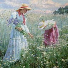 Схема вышивки «Пейзаж»