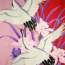 Схема вышивки «Жеравли»