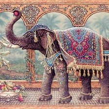 Схема вышивки «картина»