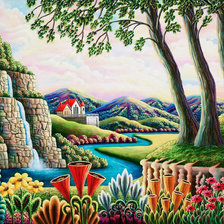 Схема вышивки «картина»