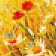 Предпросмотр схемы вышивки «Пейзаж с цветами.» (№340883)