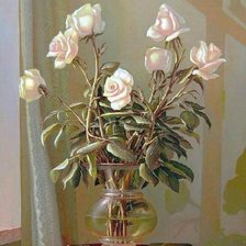 БУКЕТ БЕЛЫХ  РОЗ