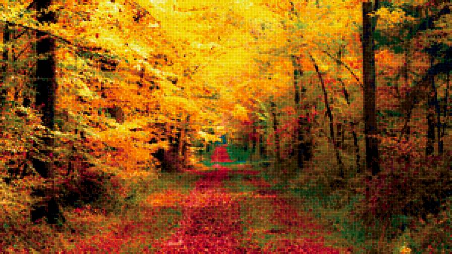 ЗОЛОТАЯ ОСЕНЬ - пейзаж - предпросмотр