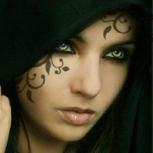 Схема вышивки «Ведьмочка»