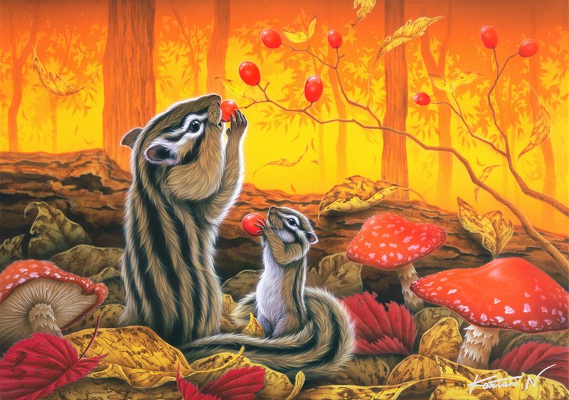 бурундуки - оригинал