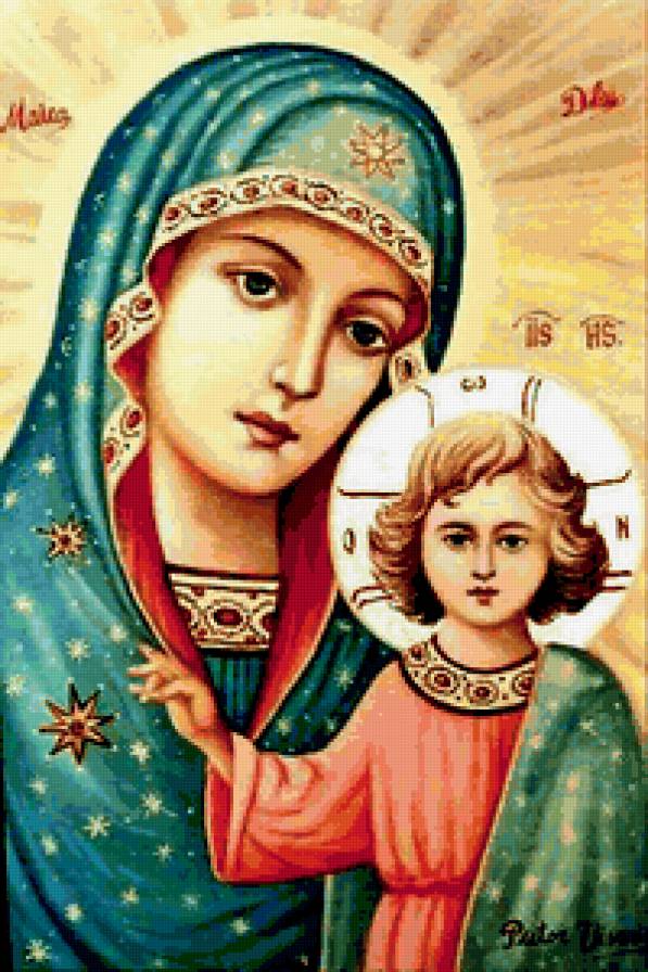 Изображение иконы Казанская - изображение иконы казанская - предпросмотр