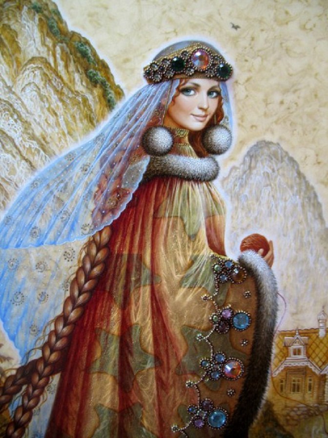 Снегурочка - красота, девушки - оригинал