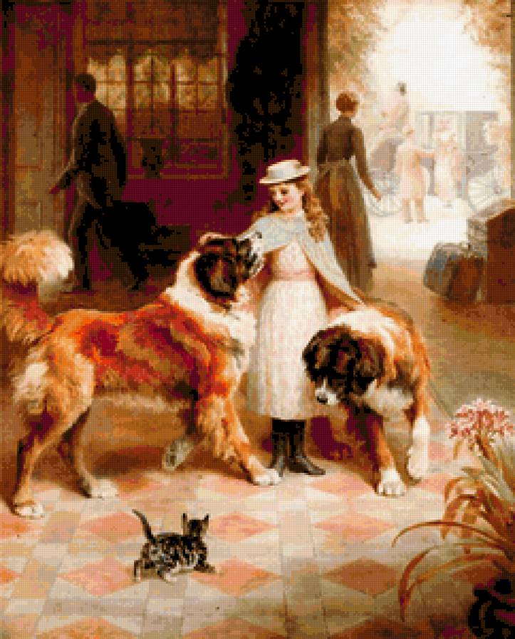 НА ВОКЗАЛЕ - люди.живопись - предпросмотр