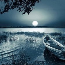 Озеро и ночь