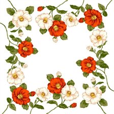 Схема вышивки «рамочка»