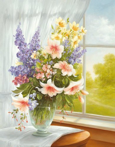 Цветы - оригинал