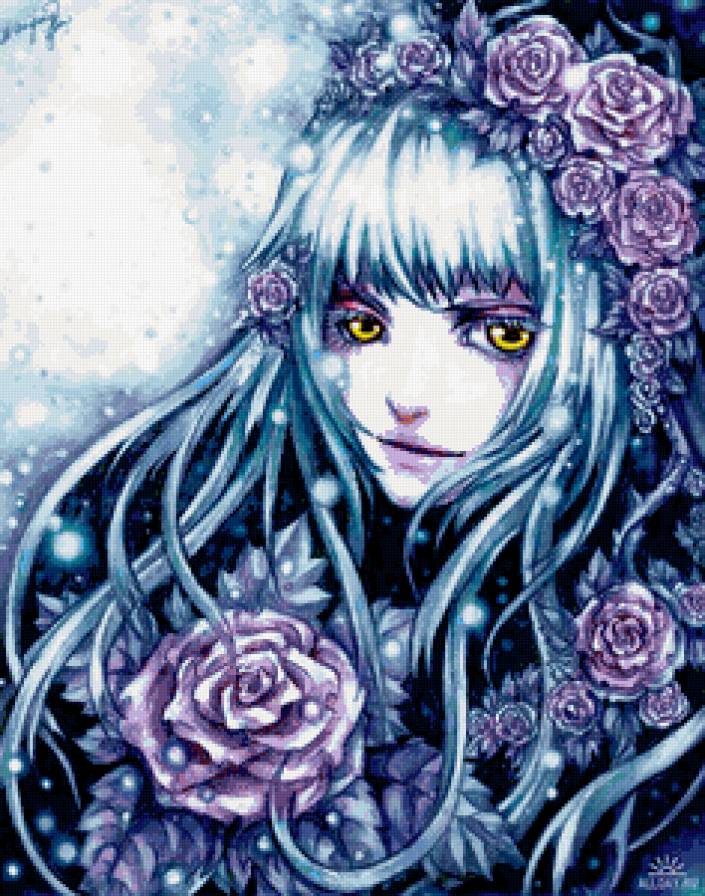 девушка-зима - предпросмотр