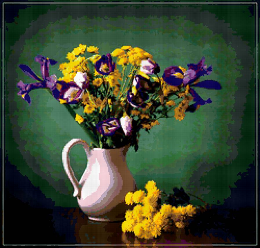 букет - букет, натюрморт, цветы - предпросмотр