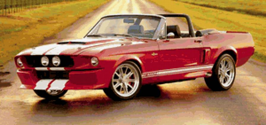 автомобиль - машина, форд мустанг, автомобиль - предпросмотр