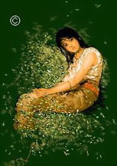 в раздумье - девушки - оригинал