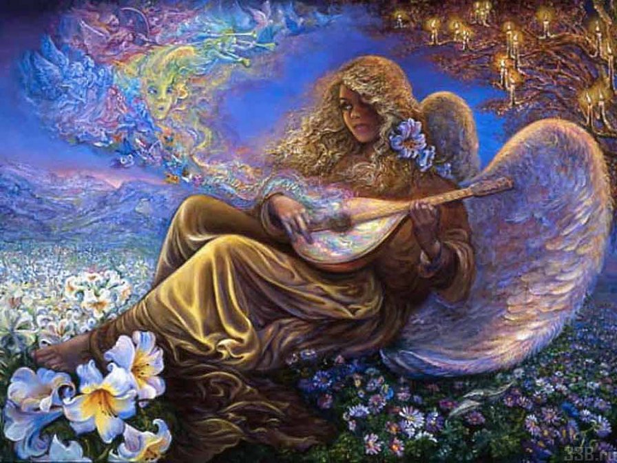 Жезефина Уолл "Танцующая музыка" - репродукция, жезефина уолл - оригинал