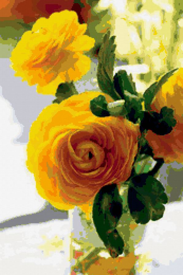 жёлтый - букет, цветы, желтый - предпросмотр