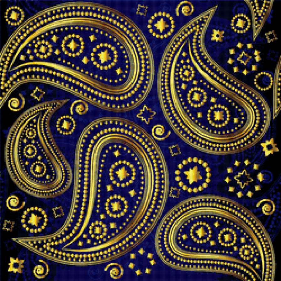 орнамент 2 - орнамент, подушка - предпросмотр