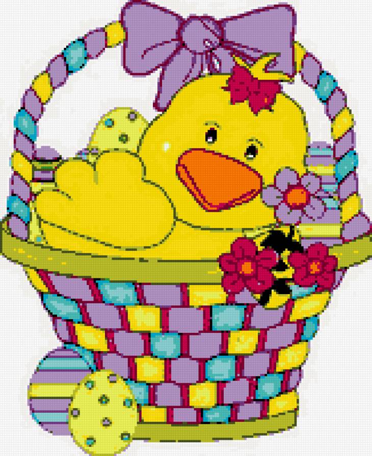 серия "детское" - цыпленок, пасха, детское, животный - предпросмотр