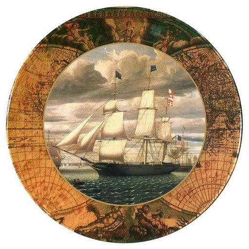 Парусник - винтаж - оригинал