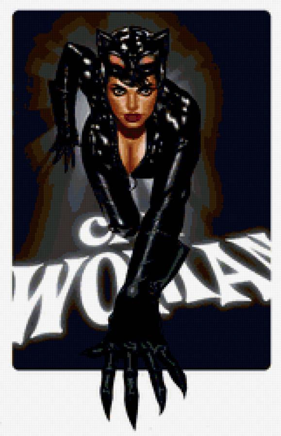 Супергерои (Женщина-кошка) - комикс, женщина-кошка, супергерой - предпросмотр